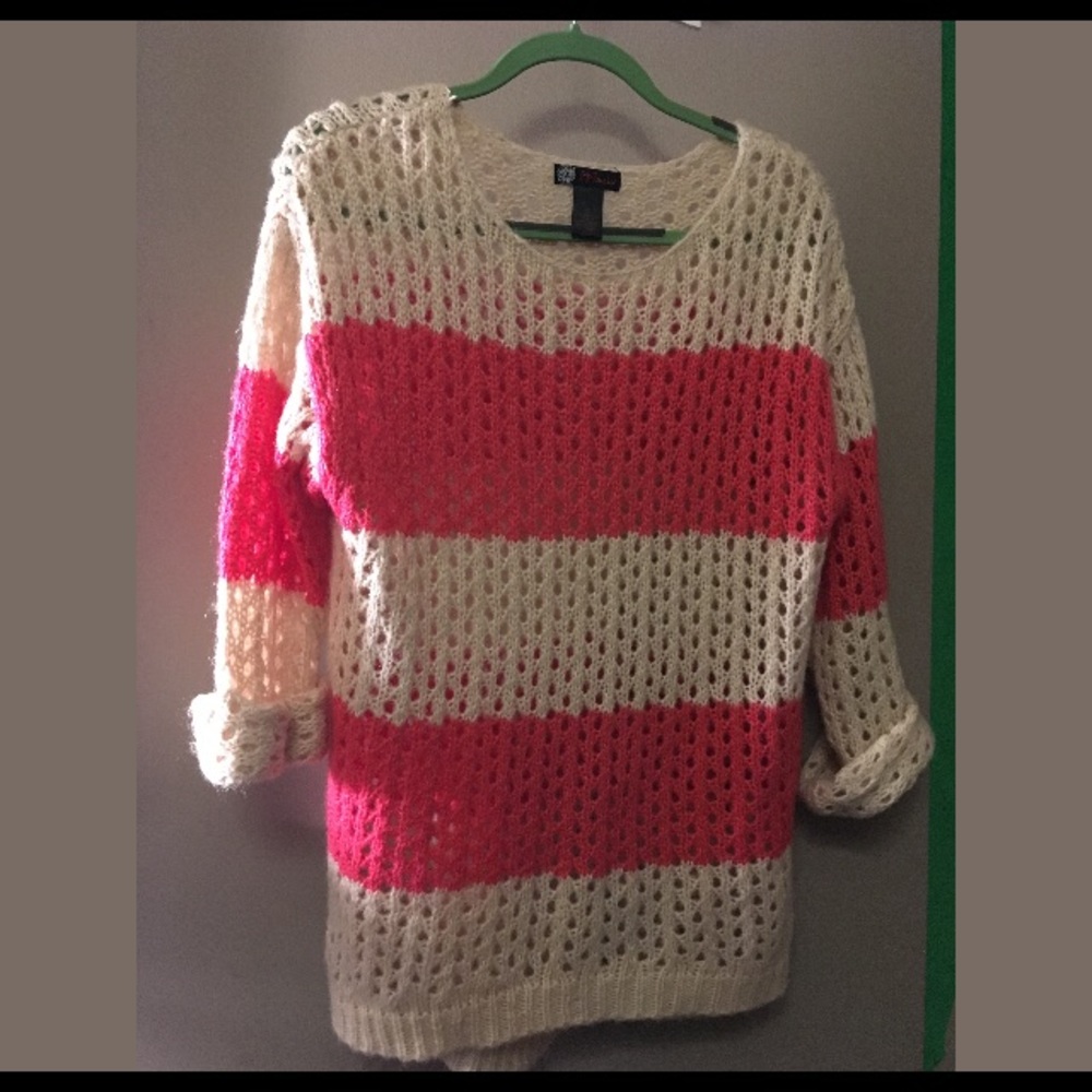 Cable knit sweater
